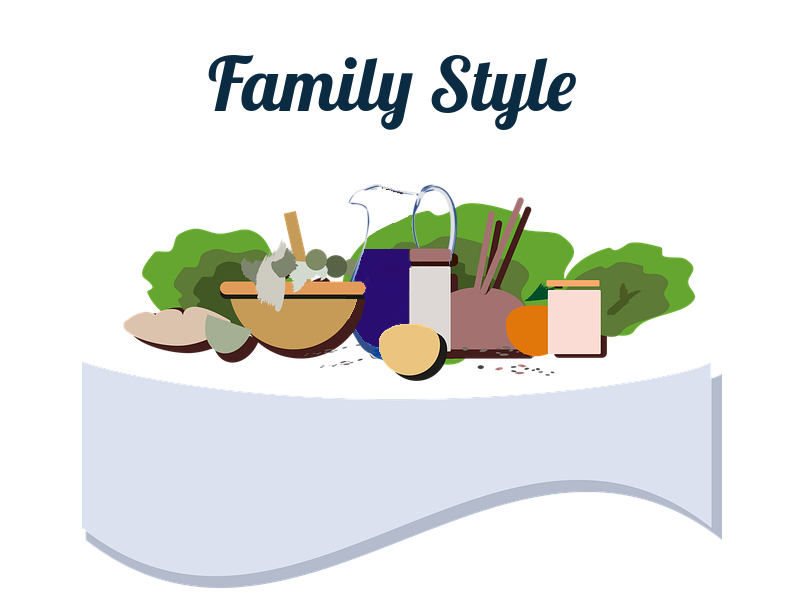 FAMILY STYLE Lunch Service