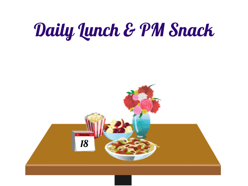 Pm Snack Example Lunch & PM Snack (Daily Option) – The Second Chef